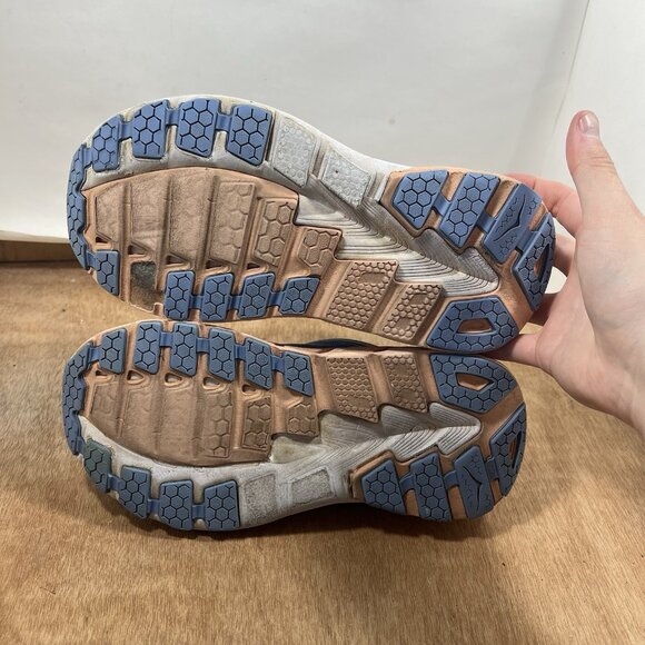 Hoka One One Gaviota 2 Women's Size 7.5 D Wide Running Shoes Blue Pink - Picture 7 of 10